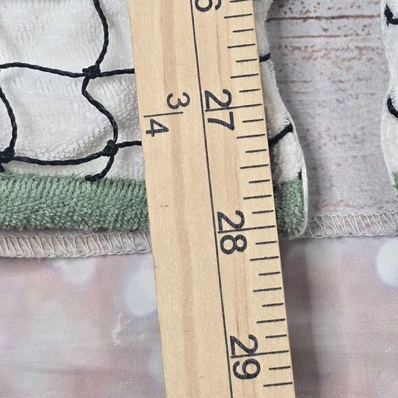 Tombolo Men's XL White Terrycloth Tennis-Inspired Polo Shirt - Picture 9 of 10